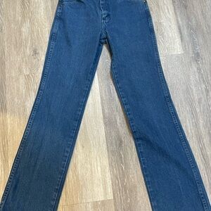 Wrangler Men's Deep Blue Bootcut Jeans